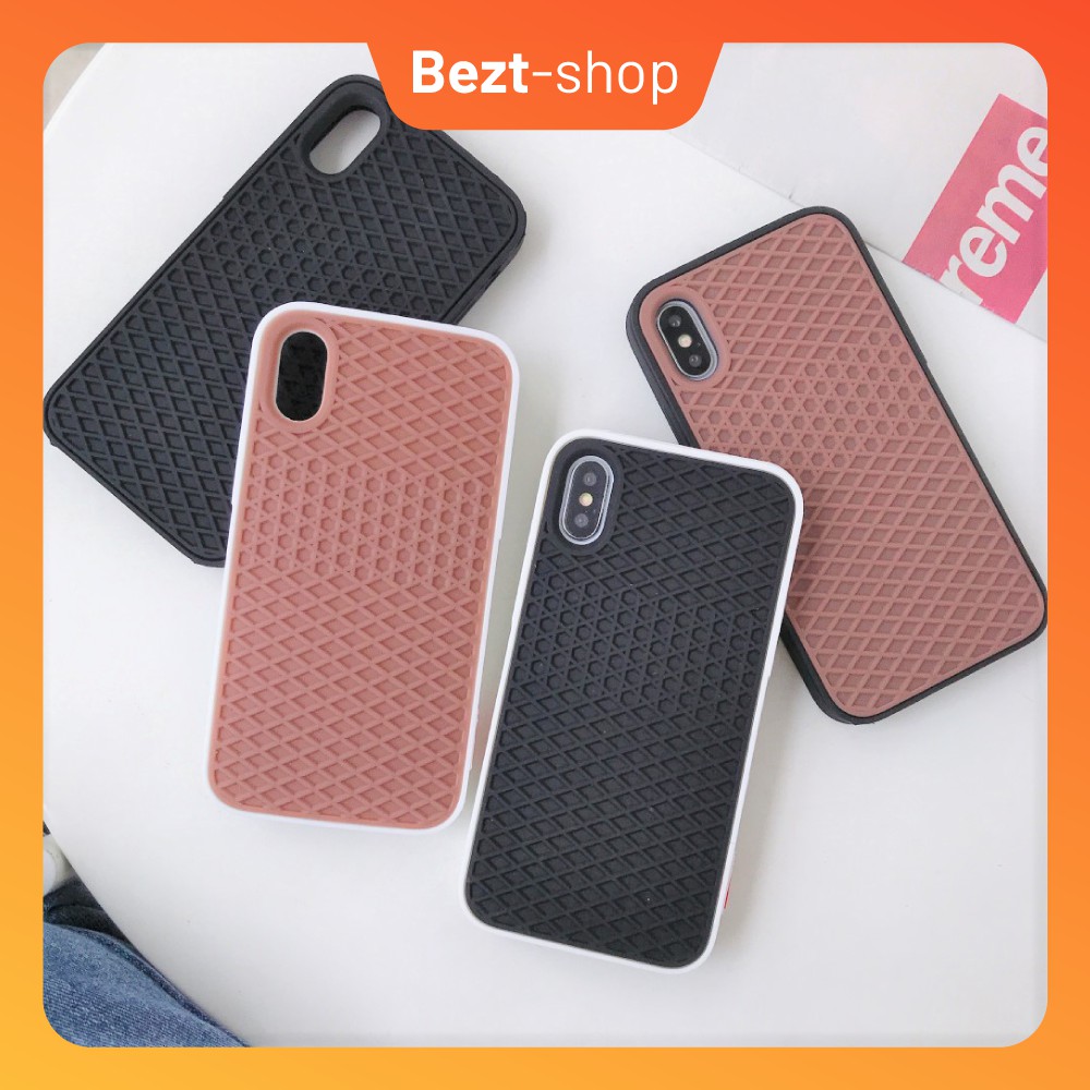 Waffle case Ốp điện thoại cao su hình đế giày đủ các dòng ịphone