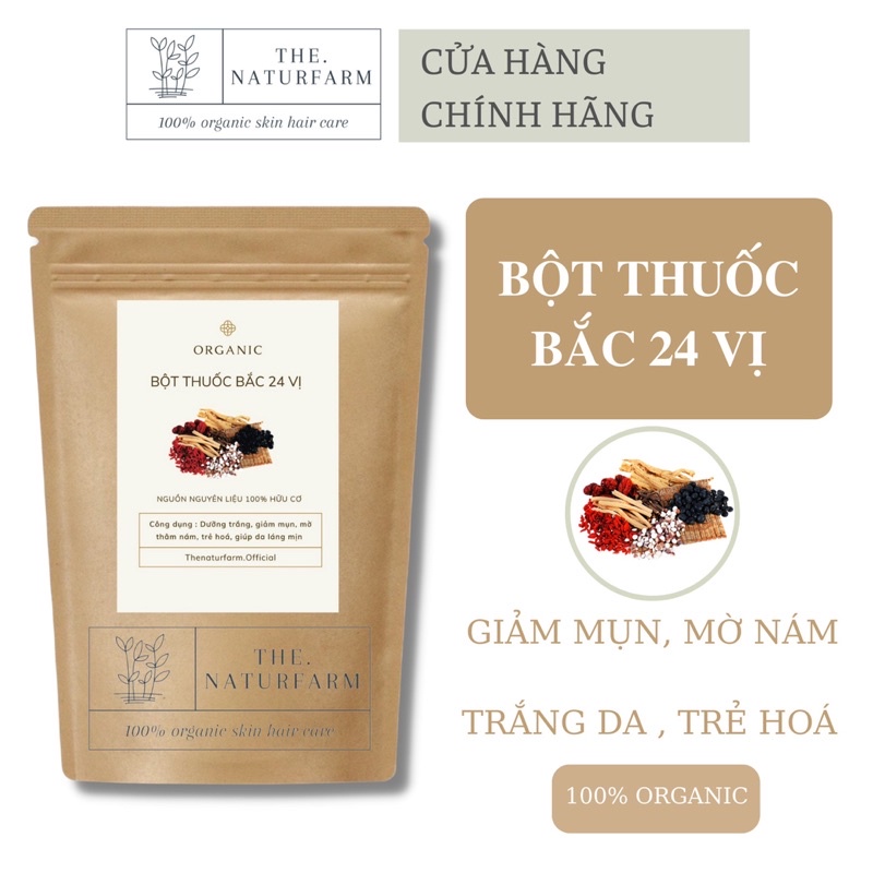 [ 1KG ] Bột mặt nạ Organic các loại cho khách lựa chọn Bột handmade