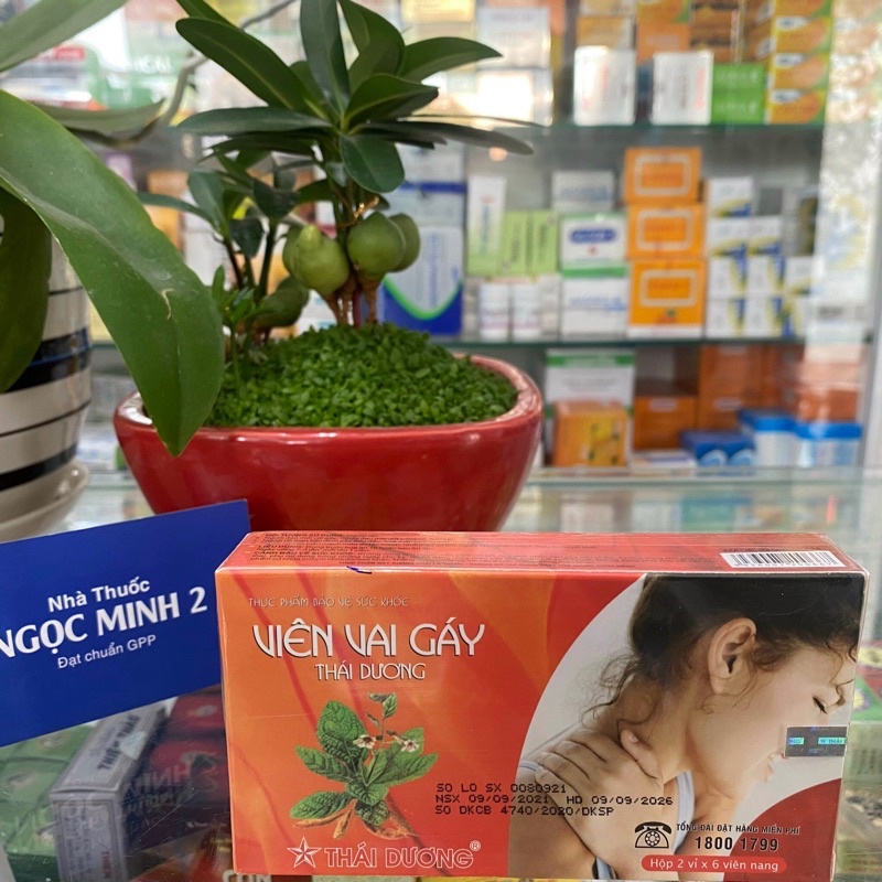 Viên Vai Gáy Thái Dương iúp lưu thông khí huyết, giảm các triệu chứng đau mỏi vai gáy