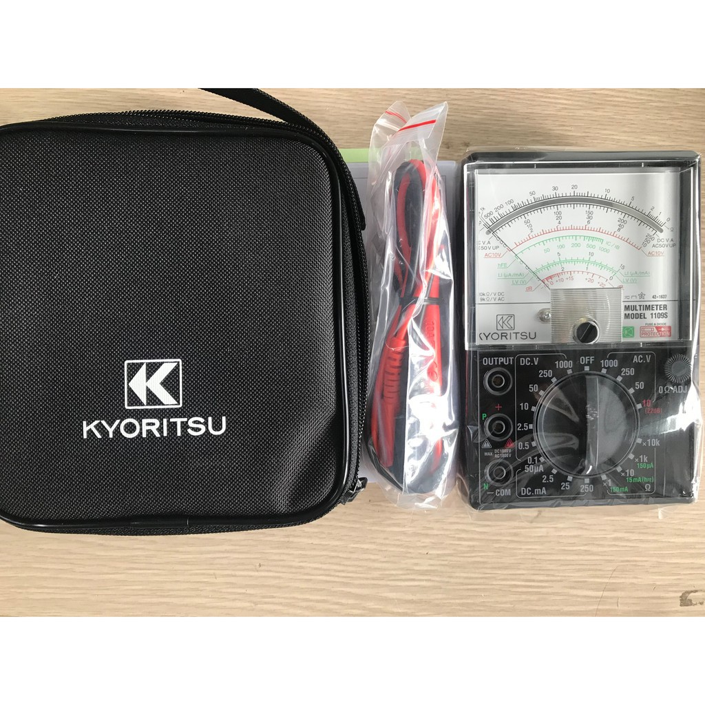 Đồng hồ vạn năng Kyoritsu 1109S - Bảo hành 1 năm