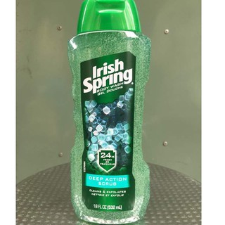 Sữa Tắm Irish Spring Deep Action Scrub Của Mỹ 532ml