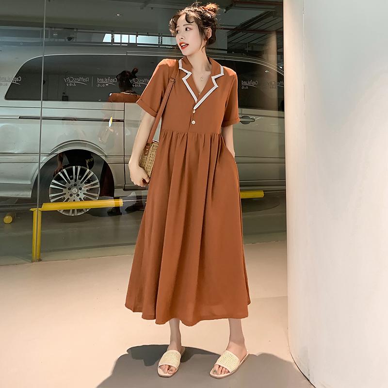 Đầm Dài Thời Trang Mùa Hè Cỡ Lớn M-4xl Dành Cho Nữ