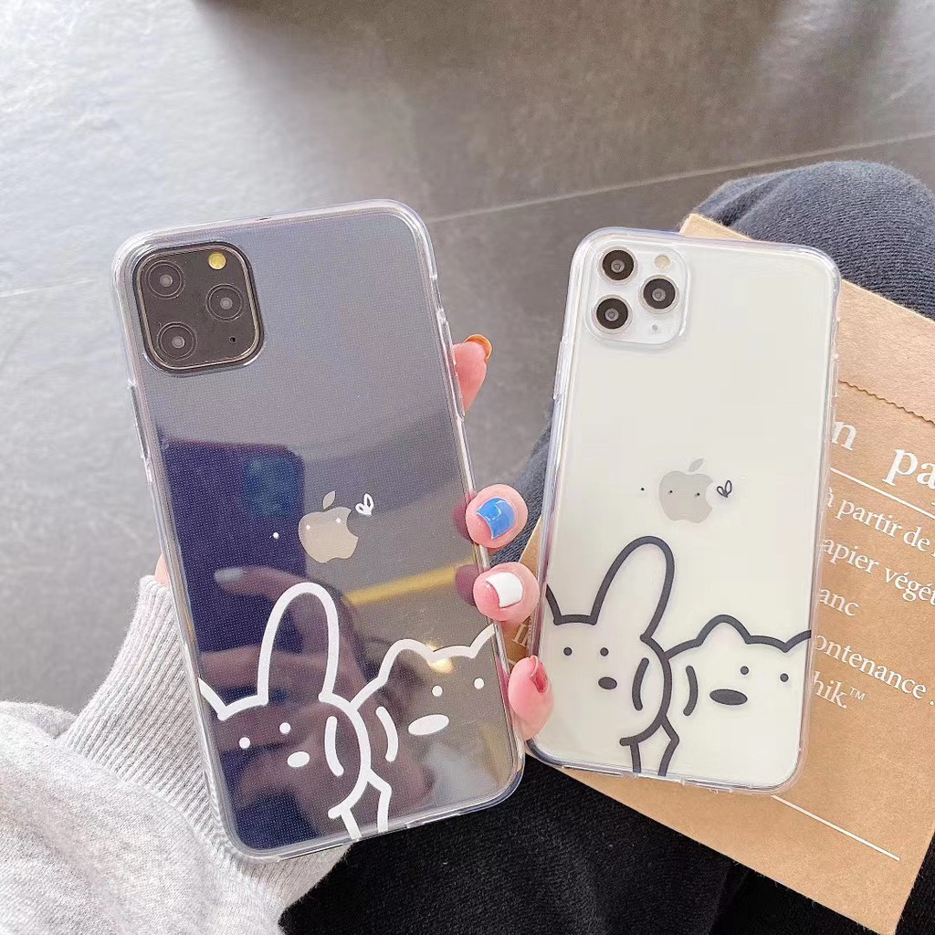 Ốp điện thoại mềm họa tiết đường nét đơn giản cho iPhone 7 8 SE2020 plus X XS XR XSmax 11 Pro Promax | BigBuy360 - bigbuy360.vn