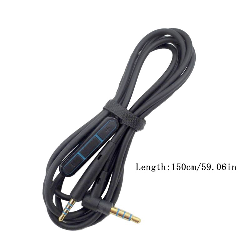 Dây Cáp Âm Thanh Cổng 3.5mm Kèm Mic Điều Chỉnh Âm Lượng Dành Cho Qc25 Qc35