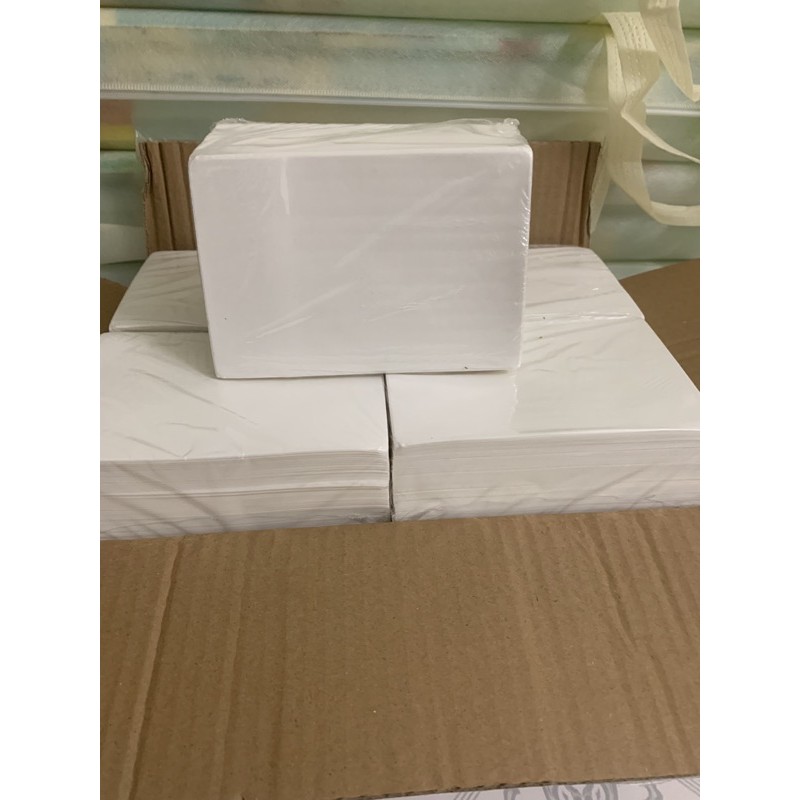Giấy in nhiệt tự dính khổ a6 kt 100 x 150mm dạng tệp 500 tờ | BigBuy360 - bigbuy360.vn
