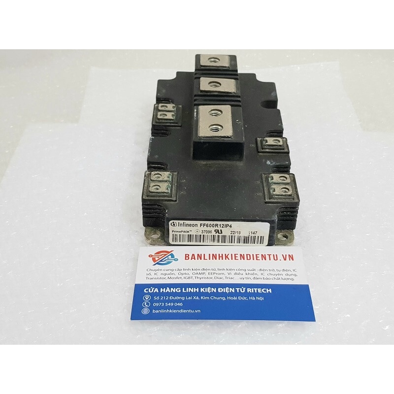 FF600R12IP4 Module IGBT Infineon 600A 1200V (Tháo máy)