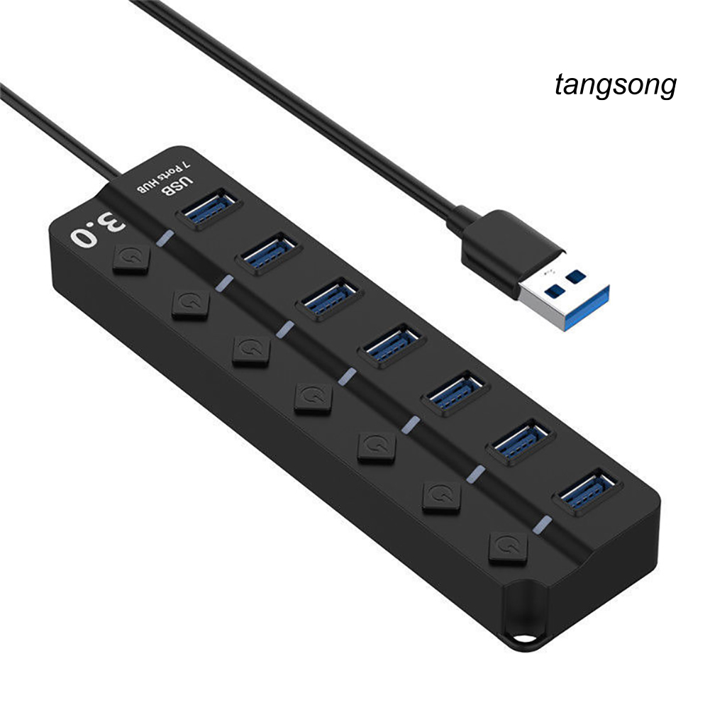 Bộ Chia Ts-7 / 4 Cổng Usb 3.0 Tốc Độ Cao