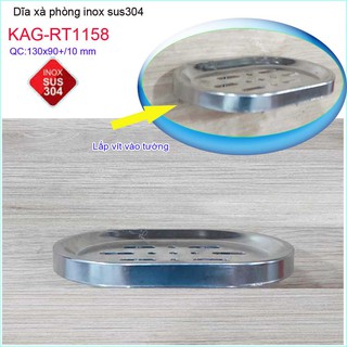 DĨA XÀ PHÒNG INOX KAG-RT1158