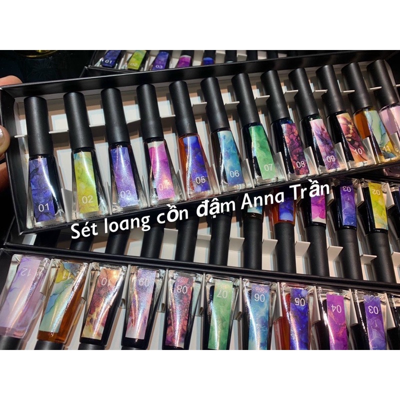 Loang cồn dài đậm