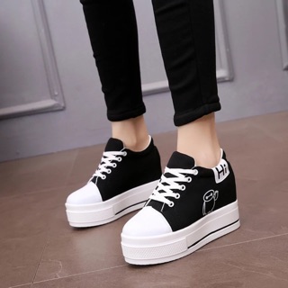 Giày bánh mì độn gót có ảnh thật sz 35-39