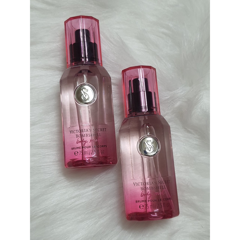Xịt thơm toàn thân tông nước hoa size mini Victoria’s Secret Bombshell 75mL