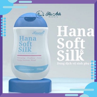 Dung dịch vệ sinh phụ nữ 𝑯𝒂𝒏𝒂 𝑺𝒐𝒇𝒕 & 𝑺𝒊𝒍𝒌 150ml