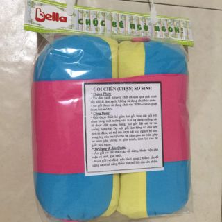 bộ gối và chặn vỏ đậu cho bé