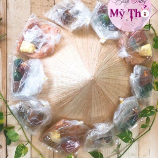 Combo 20 bánh tráng sa tế tắc + 20 bánh trắng bơ + 30 bánh tráng me + 20 bánh tráng bơ + 10 banh tráng tỏi