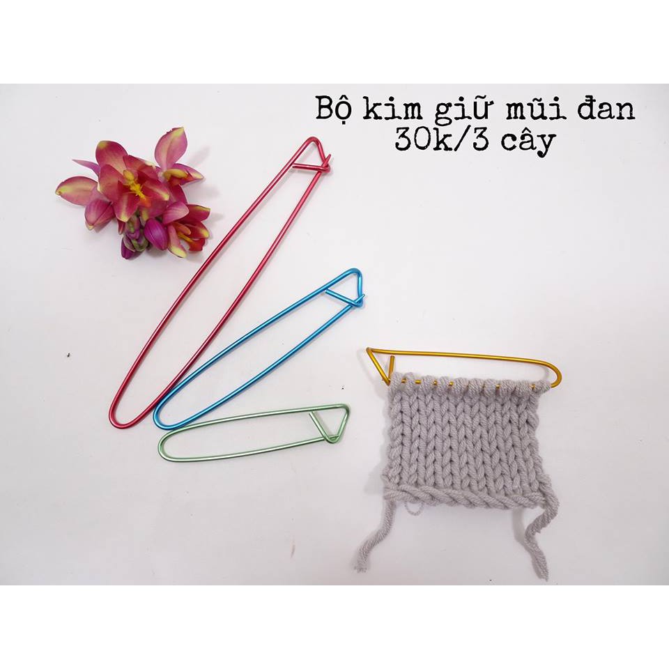 Bộ Kim Giữ Mũi Đan Len