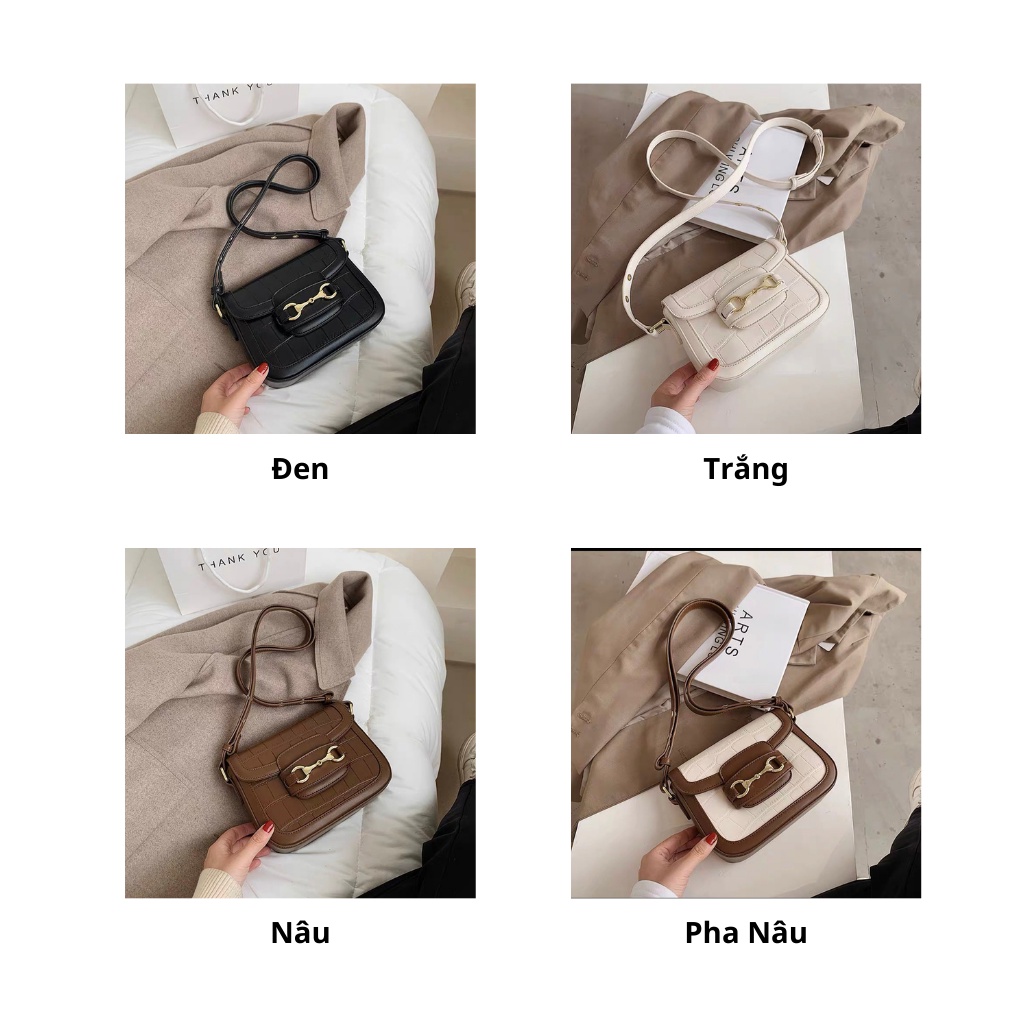 Túi xách đeo chéo nữ đẹp đi chơi phong cách thời trang hàn quốc giá rẻ dễ thương cute DC255