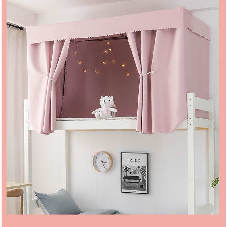 Rèm Lưới Chống Muỗi Gắn Giường Tầng Ký Túc Xá