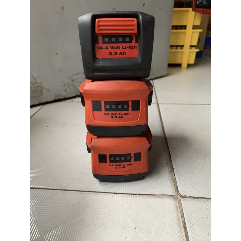 Pin hilti 22v 3.3