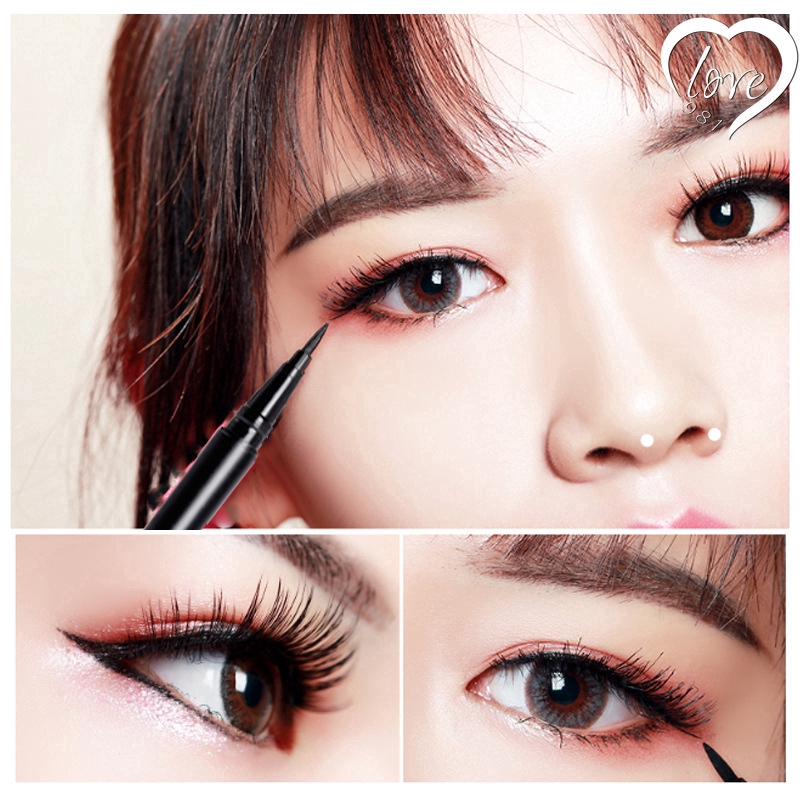 [Hàng mới về] Bút kẻ mắt dạng lỏng SUAKE màu đen chống thấm nước bền màu lâu trôi dành cho trang điểm chuyên nghiệp