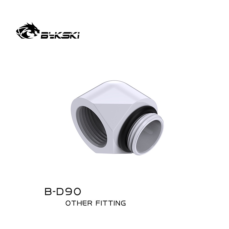 Bykski B-D90 G1 / 4 Nam sang nữ Phù hợp khuỷu tay 90 độ