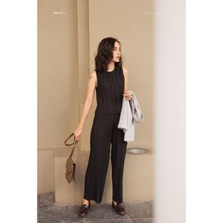 Quần Culottes Nữ MOMOCO Rập Nhăn M2160