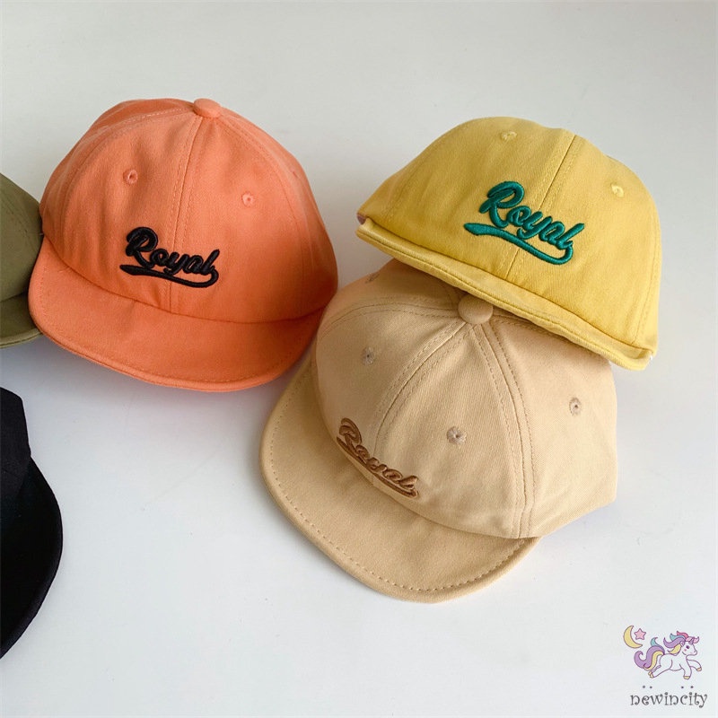 Nón Kết Thêu Chữ Thời Trang Hàn Quốc Cho Bé