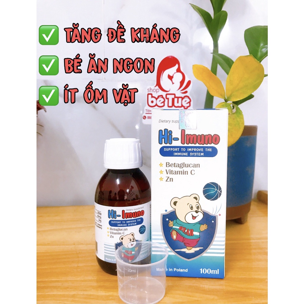 HI IMUNO - Hỗ trợ tăng sức đề kháng, tăng cường sức khỏe