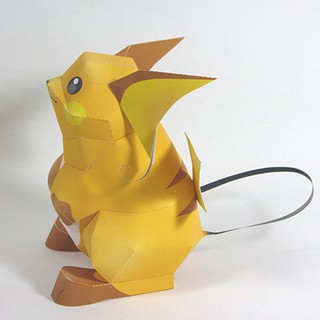 Mô hình giấy Pokemon Raichu