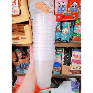 Combo 10 ly/ cốc nhựa dùng 1 lần
