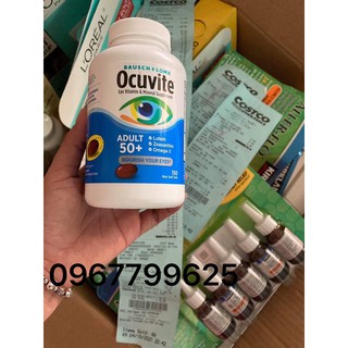 Viên Uống Bổ Mắt Ocuvite Lutein 150 viên của Mỹ dành cho người trên 50 tuổi