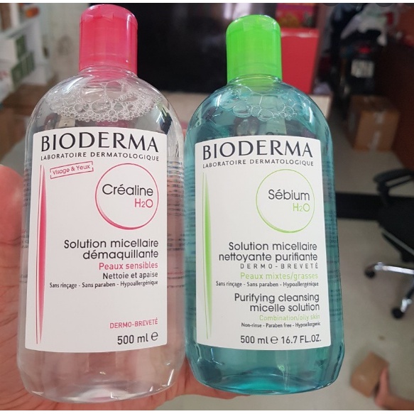 [Nội địa Pháp] Nước Tẩy Trang BIODERMA Sensibio H20 500ml