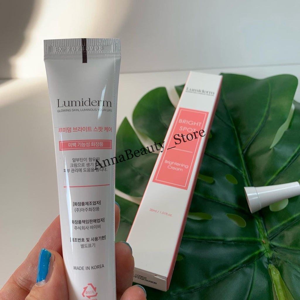 Kem Khử Thâm Nám Nách Nhũ Hoa Lumiderm Bright Care Hàn Quốc chính hãng nội địa Hàn
