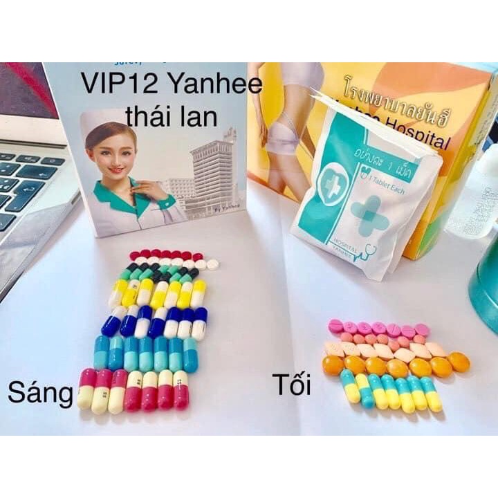 1 Tuần Giảm cân Vip12 Yanhee Thái Lan [CHÍNH HÃNG]