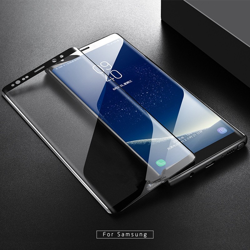 Kính dán cường lực 3D bảo vệ toàn màn hình dành cho Samsung S9/ S9 Plus kèm phụ kiện