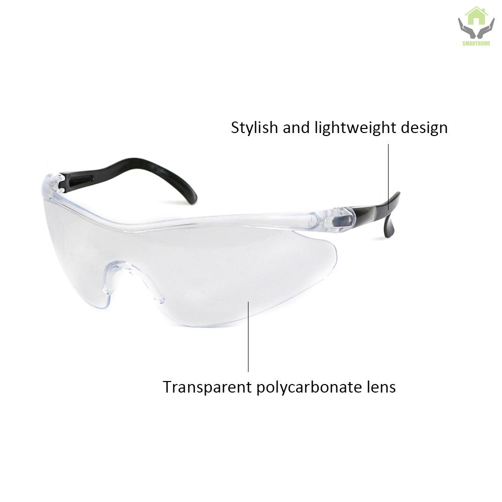 Multifunctional Safety Goggles Protective Glasses Polycarbonate Lens Eyewear-Prevent Saliva Splashing Fog Proof Sandproof Protective Eyewear for Outdoor Sports Cycling Mountain Climbing Daily Workplace