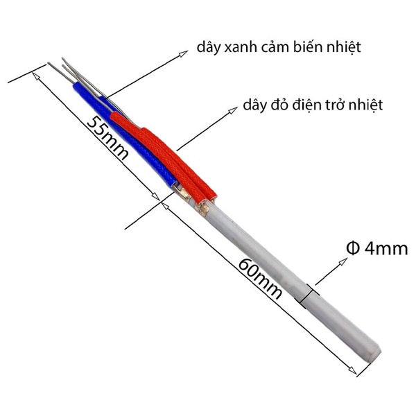 Sensor Nhiệt A1321 (Dùng Sửa Máy Hàn Hakko 936)