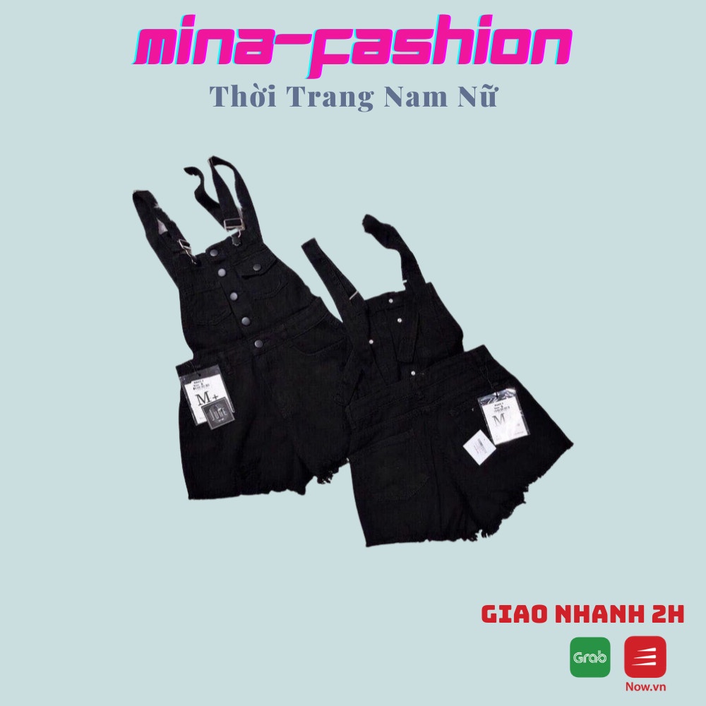 HCMFREESHIP 99K️⚡ Hot Hot Nhất Năm Yếm Quần Nữ YQN02⚡ &lt;--- MIna-fashion