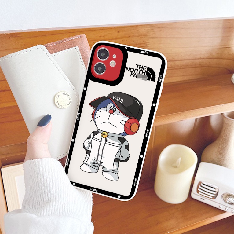 Ốp iphone - Ốp lưng iphone cạnh vuông viền camera Cool cat dành cho ip 6 đến 14promax - g71