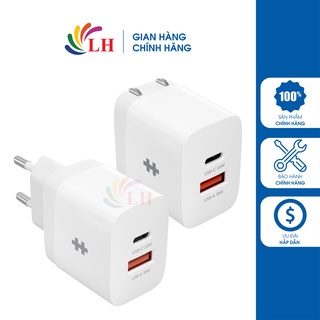 Cốc sạc HyperJuice 20W Charger 1USB 1Type-C HJ205/HJ205EU - Hàng chính hãng - Thiết kế nhỏ gọn, 1USB 1Type-C tiện dụng