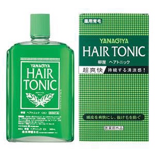 Tinh dầu dưỡng tóc bạc hà chống gãy rụng tóc Yanagiya Nhật Bản 240ml