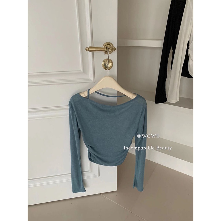 Áo Thun Dài Tay Dáng Rộng Thời Trang Mùa Hè Dành Cho Nữ