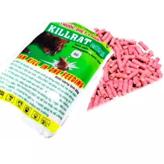 Thuốc diệt chuột Killrat - 50g - 2 gói