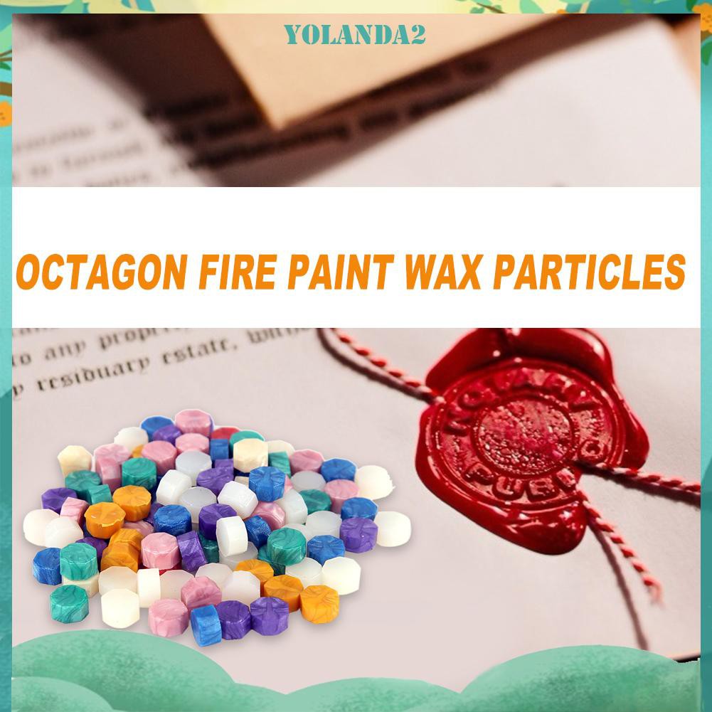 100 Viên Sáp Đóng Dấu Hình Viên Thuốc Phong Cách Retro