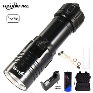 HAIXNFIRE DV32 Đèn pin cầm tay  XM-L2 26650 chống nước dùng để lặn