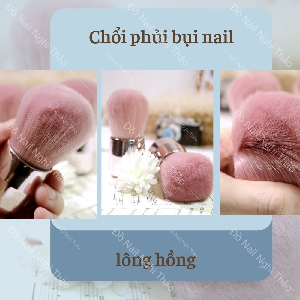 Chổi phủi bụi nail lông hồng