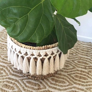 Macrame chậu cây