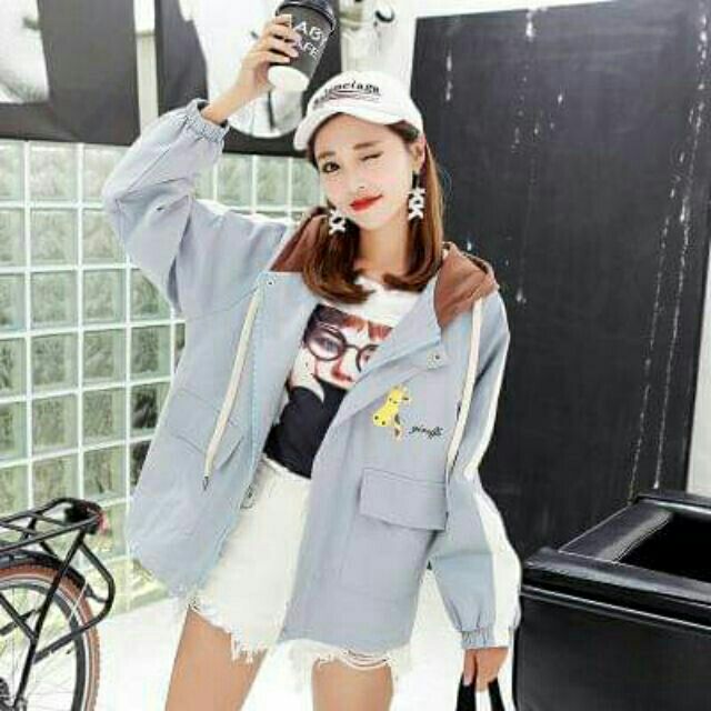 [Mã WASTMAY giảm 15% tối đa 30K đơn 150K] [Giá siêu rẻ] Áo khoác kaki hươu cao cổ, kèm hình thật | BigBuy360 - bigbuy360.vn