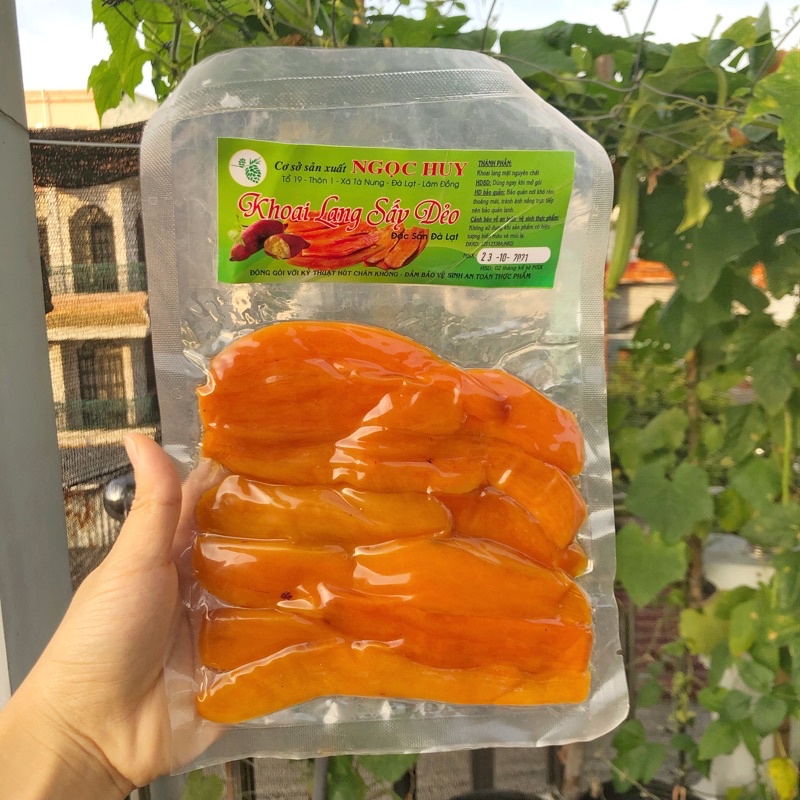 Túi 250G Khoai Lang Mật Sấy Dẻo-Đặc Sản Đà Lạt