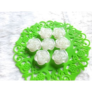 2 hạt, 5 hạt cườm hoa hồng