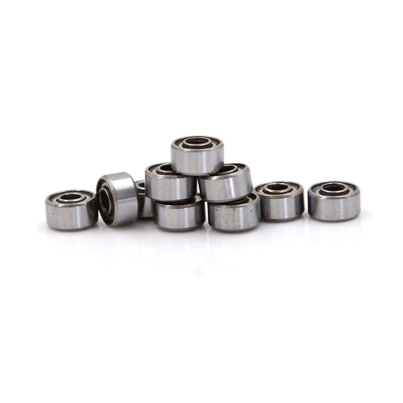 Set 10 vòng bi 693ZZ 3 * 8 * 4mm bằng thép carbon đa dụng chất lượng cao